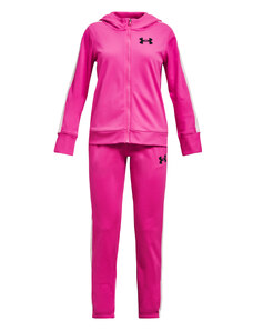 Trening Under Armour UA Knit Hooded Tracksuit-PNK 1377517-652