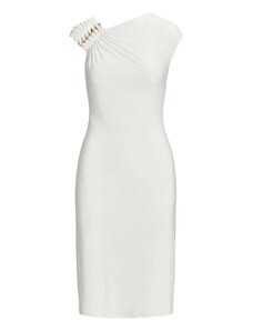 RALPH LAUREN Rochie Fryer-Short Sleeve-Cocktail Dress 253898713001 100 White