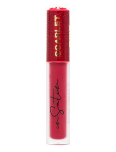 Ruj Satin Lipstick Scarlet Ingrid Cosmetics, rosu, 4.5 ml