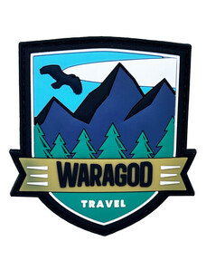 WARAGOD Petic 3D Travel 7x5cm