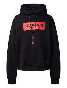True Religion Bluză de molton roșu / negru