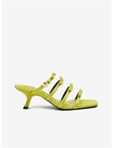 Light Green Women's Heeled Slippers Versace Jeans Couture Fon - Ladies