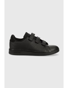 adidas sneakers pentru copii ADVANTAGE culoarea negru