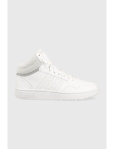 adidas Originals sneakers HOOPS MID 3. K culoarea alb