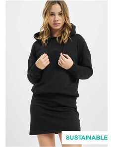 DEF / Organic Cotton Hoody Dress black