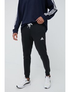 adidas Performance pantaloni de trening Entrada 22 bărbați, culoarea negru, uni HB0574