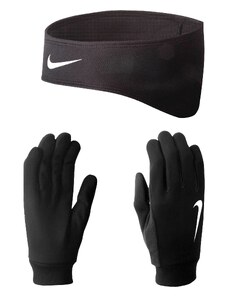 NIKE Set Mens Running Thermal Headband/Glove