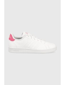 adidas sneakers pentru copii ADVANTAGE K culoarea alb