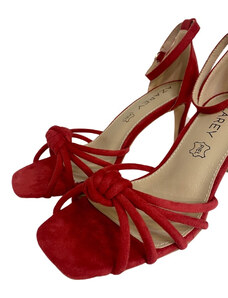Sandale elegante Azarey 494G piele ecologica, rosii