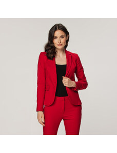 Willsoor Sacou de damă pentru costum în culoarea roșu 11161