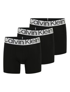 Calvin Klein Underwear Boxeri gri deschis / negru