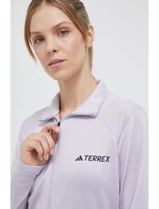 adidas TERREX hanorac Multi culoarea violet, neted