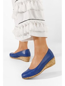 Zapatos Pantofi cu platforma Sonia S V2 albastri