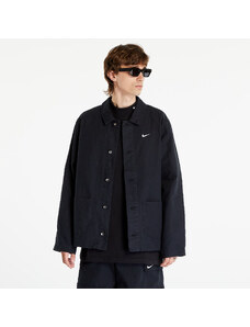 Jachetă din denim pentru bărbați Nike Life Men's Unlined Chore Coat Black/ White