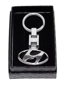 Breloc Hyundai premium 3d cu doua fete, in cutie cadou Magrot 20216