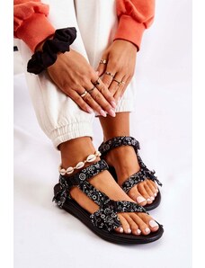 Kesi Women's Velcro Sandals Venna Black