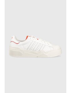 adidas Originals sneakers din piele Superstar Bonega 2B culoarea alb