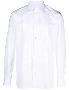 TOM FORD pintuck cotton shirt - White