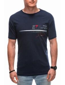 EDOTI Men's t-shirt S1838 - navy