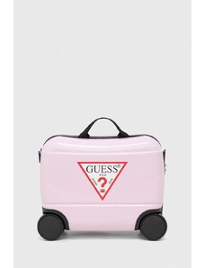 Guess valiză pentru copii culoarea roz