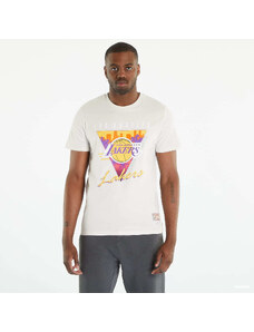 Tricou pentru bărbați Mitchell & Ness NBA Final Seconds Tee Lakers Beige