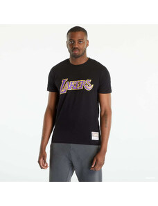 Tricou pentru bărbați Mitchell & Ness NBA Team Logo Tee Lakers Black