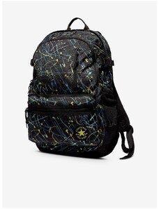 Black patterned backpack Converse - Men