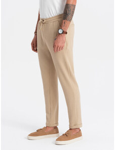 Ombre Clothing Pantaloni chino pentru bărbați Carnwellean sandy L