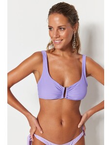 Trendyol Lilac Bralette U-Strap Bikini Top