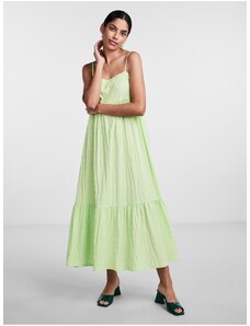 Light Green Women's Maxi Dress Pieces Louise - Women's