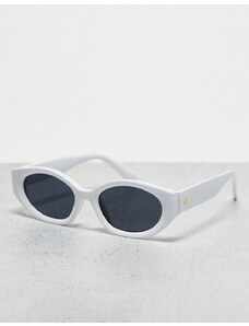 AIRE mensa sunglasses with smokey lens in white