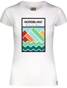 Nordblanc Tricou alb pentru femei SUNBOW