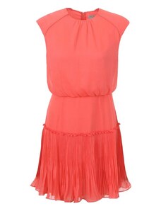 TED BAKER Rochie Asli Waisted Sleeveless Mini Dress 269184 coral
