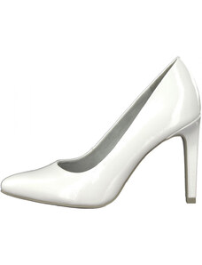 Pantofi dama, Marco Tozzi, 2-22415-20-123-Alb, elegant, piele ecologica, cu toc, alb (Marime: 40)