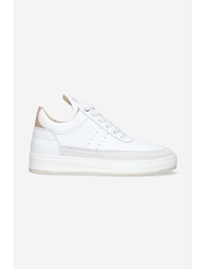 Filling Pieces sneakers din piele Low top Bianco culoarea alb, 10127799988