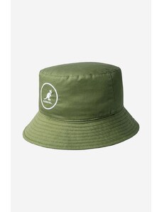Kangol pălărie Cotton Bucket culoarea verde, bumbac K2117SP.OLV-OLIVE