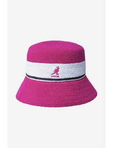 Kangol pălărie Bermuda Bucket culoarea roz K3326ST.PINK-ELCTRC.PNK