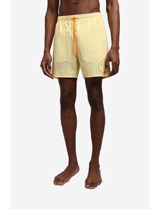 Napapijri pantaloni scurți de baie bărbați, culoarea galben, uni NA4G5C.YB5-YB5