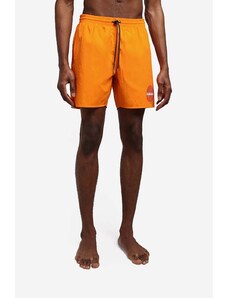 Napapijri pantaloni scurți de baie bărbați, culoarea portocaliu, uni NA4G5C.AR9-AR9