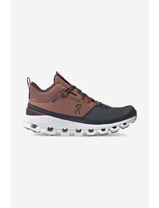On-running sneakers Hi Waterproof culoarea maro 2899166-COCOA/PEBB