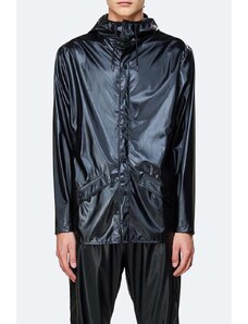 Rains geacă de ploaie Jacket culoarea negru, de tranziție 1201.SHINYBLACK-SHINY.BLAC