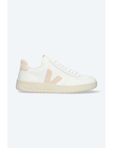 Veja sneakers din piele Leather V-12 culoarea alb XD0202335