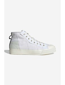 adidas Originals teniși Nizza Hi by Parley culoarea alb GV7617-white
