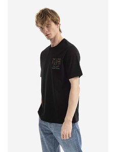 Wood Wood tricou din bumbac Bobby JC Robot T-shirt culoarea negru, cu imprimeu 12215709.2491-WHITE