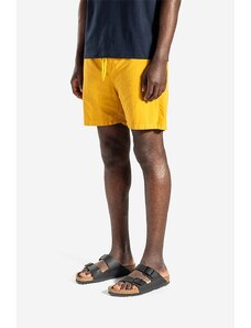 Norse Projects pantaloni scurți Hauge Swimmers bărbați, culoarea galben N35.0581.3041-3041