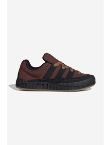 adidas Originals sneakers din piele întoarsă Adimatic culoarea maro, HQ6903 HQ6903-brown