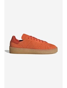 adidas Originals sneakers din piele întoarsă FZ6445 Stan Smith Crepe culoarea portocaliu, FZ6445 FZ6445-POMARANCZ