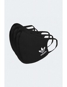adidas Originals mască de protecție Face Covers M/L 3-pack HB7851-black