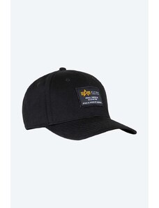 Alpha Industries șapcă culoarea negru, cu imprimeu 128934.03-black