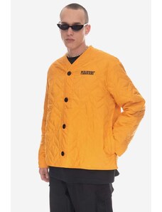 PLEASURES geacă Lasting Liner Jacket bărbați, culoarea portocaliu, de tranziție P23SP001-ORANGE